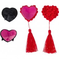 Set de 2 Pezoneras Borlas y...