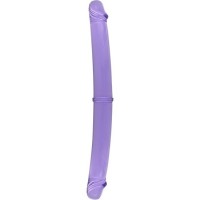 Doble Pene de 30 cm - Morado