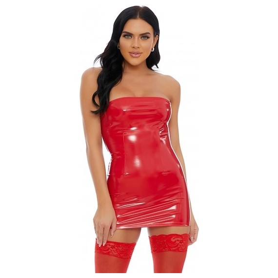 Vestido Too Slick Rojo