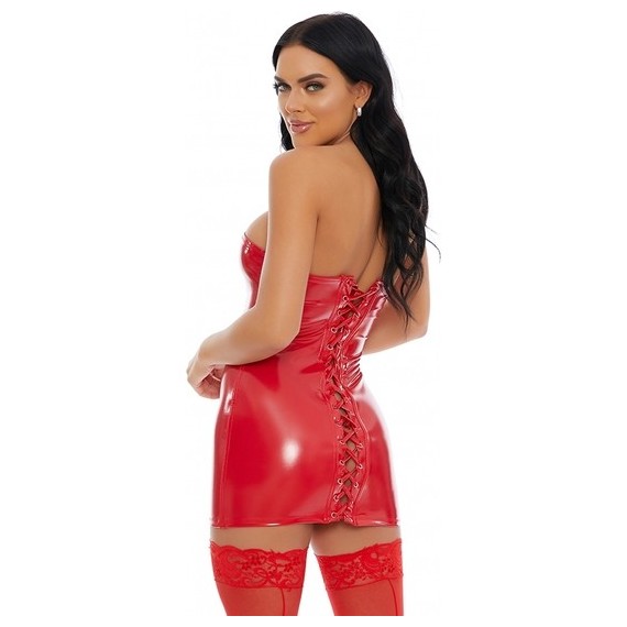 Vestido Too Slick Rojo