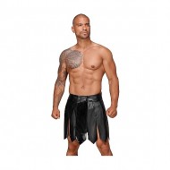 Falda Gladiator para Él - Negro