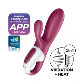 Hot Bunny Vibrador Conejito Efecto Calor APP