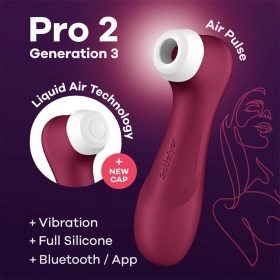 Pro 2 Gen 3 Liquid Air Technology Succión Vibrador APP