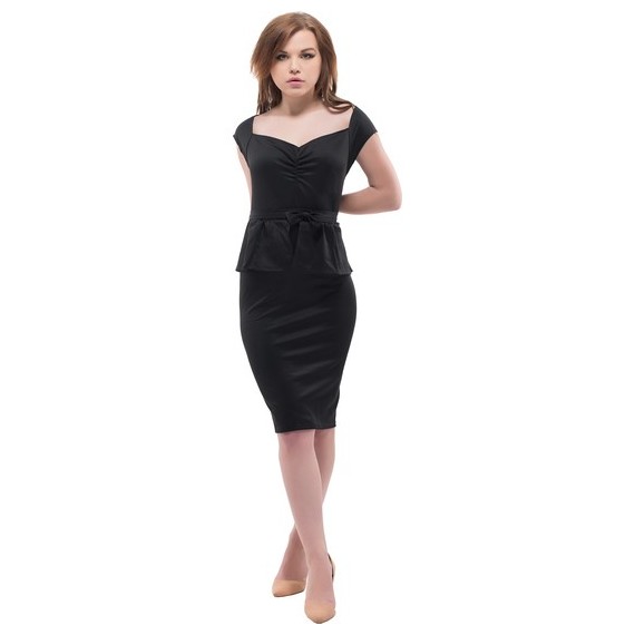 Vestido Maglie Negro