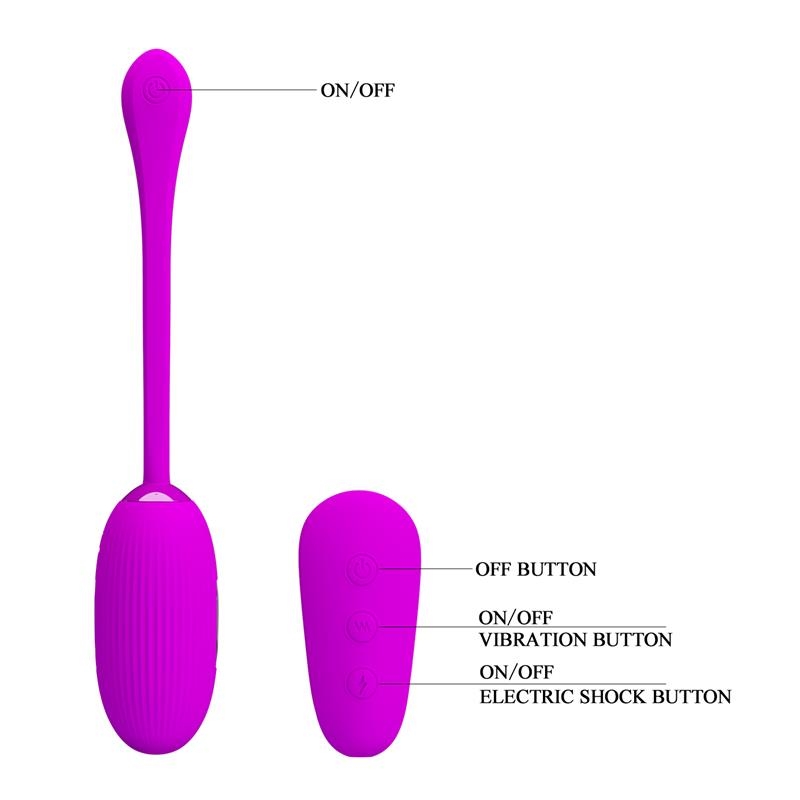 Shock Fun Huevo Electro Shock Control Remoto
