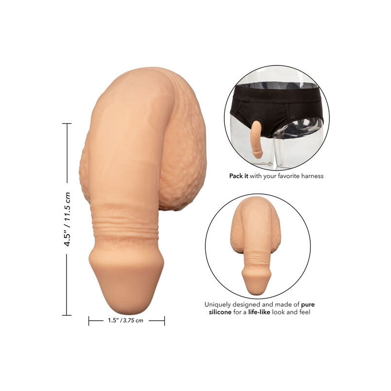 Silicone Packing Penis 12.75 cm