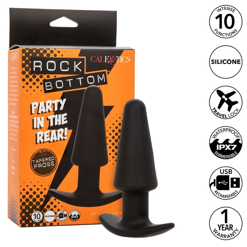 Rock Bottom Tapered Anal Plug