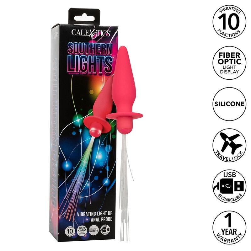 Southern Lights Light Up Anal Plug