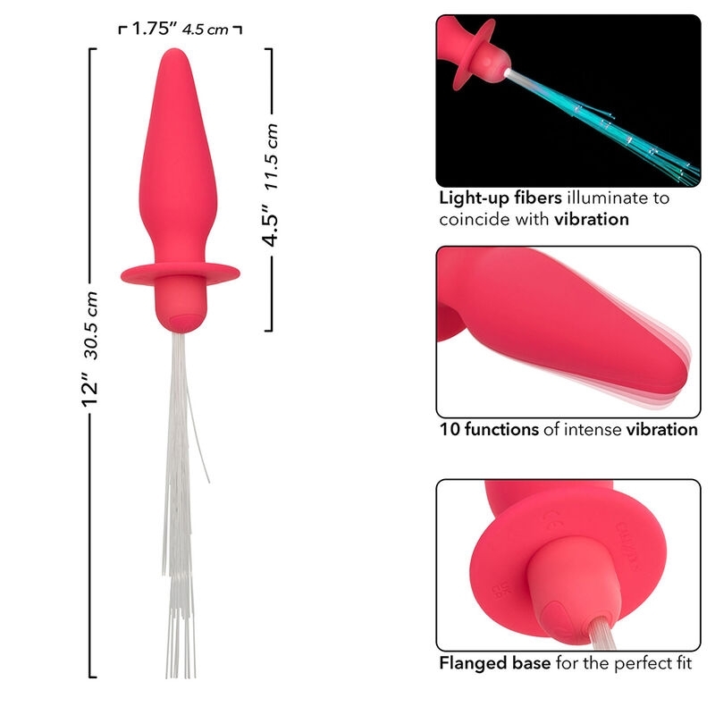 Southern Lights Light Up Anal Plug