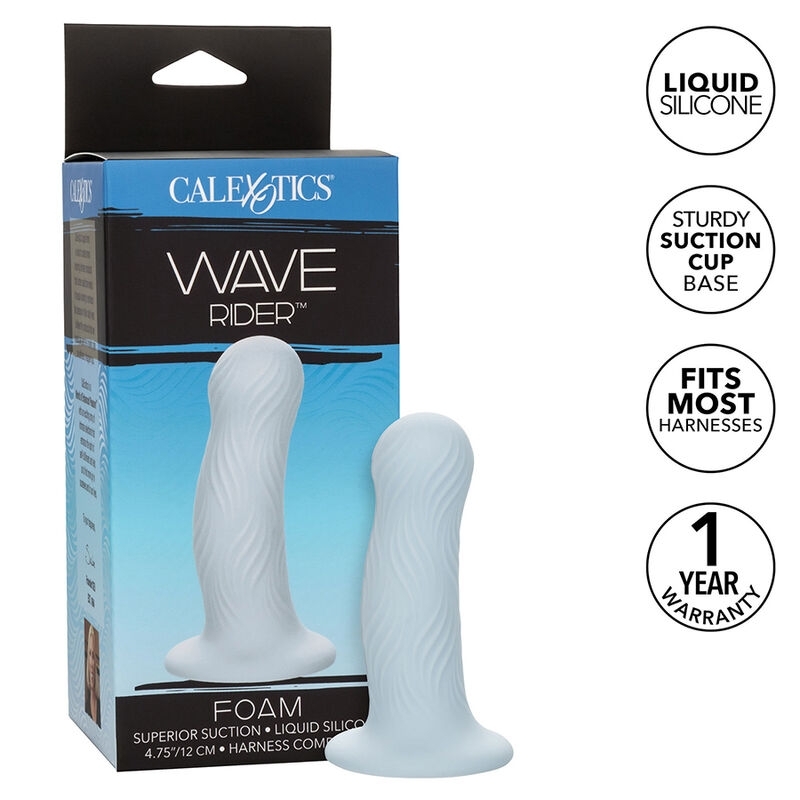 Wave Rider Foam Anal Plug