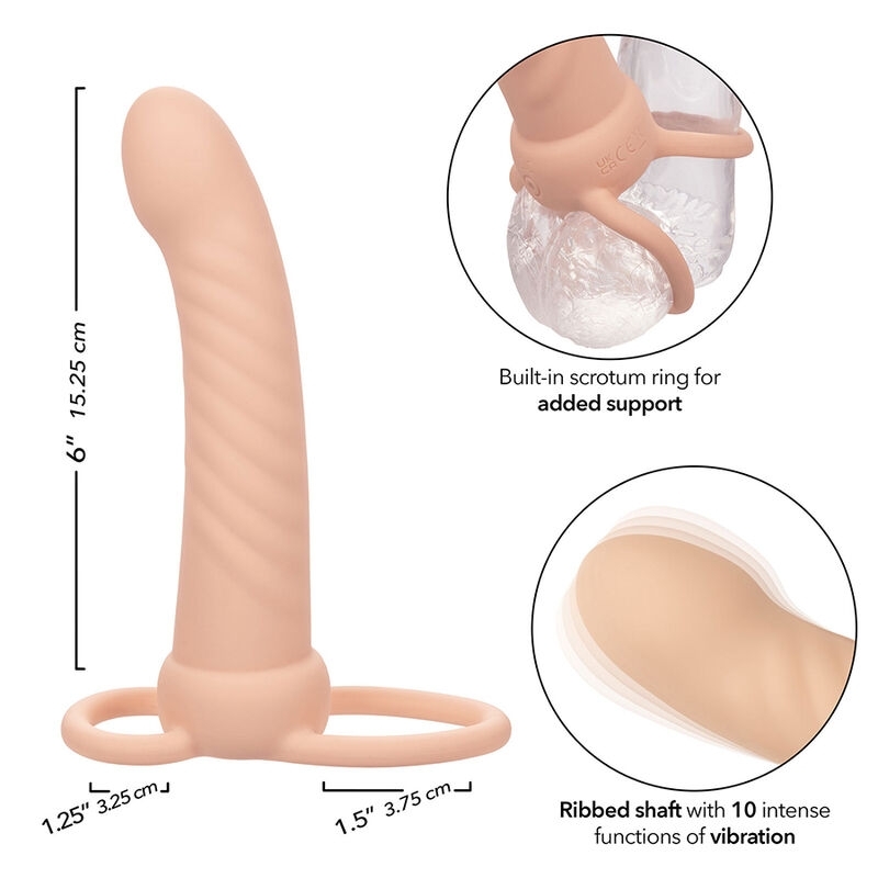 Maxx Ribbed Dual Penetrator