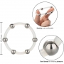 Steel Beaded Silicone Ring