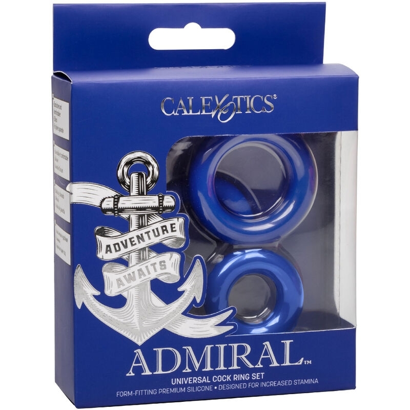Admiral Anillos para Pene Set 3 Piezas