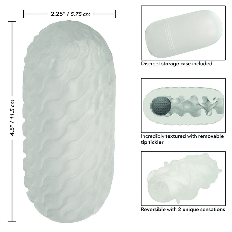 Boundless Reversible Squishy Ball Stroker