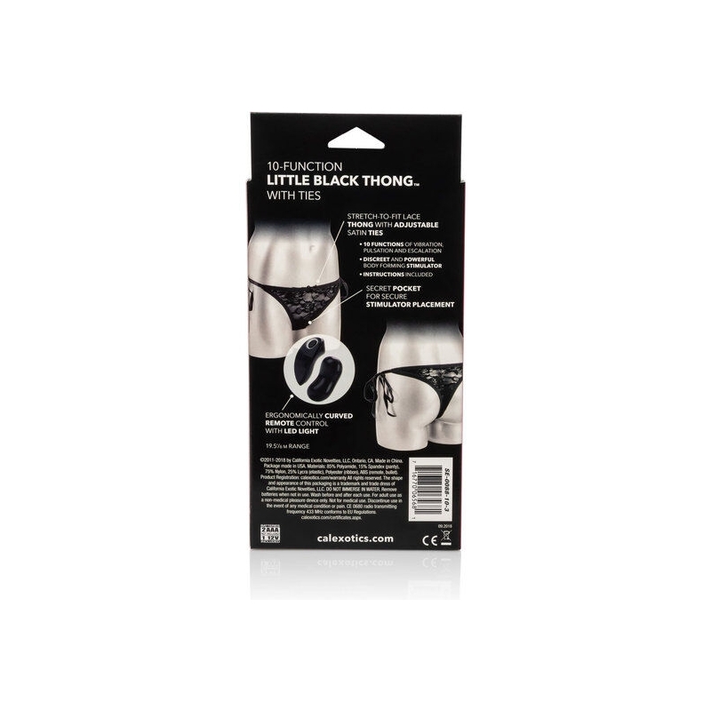 Tanga Vibrador 10 Funciones