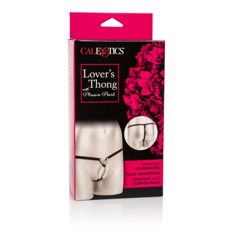 Tanga para Parejas con Perlas de Placer