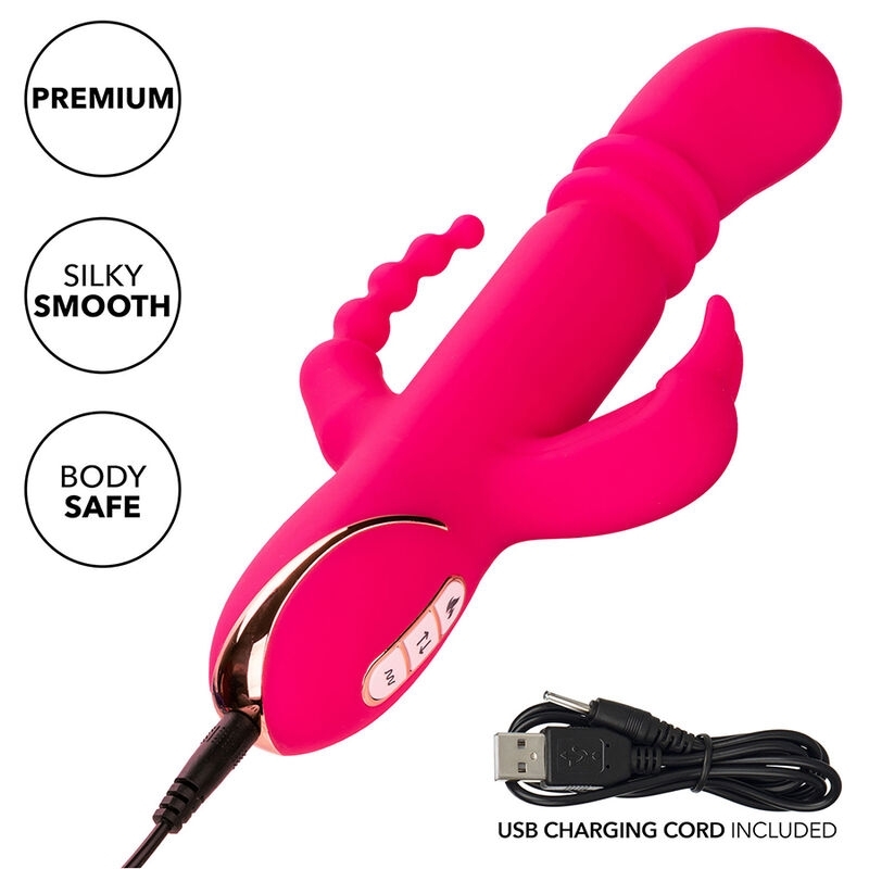Jack Fantasy Triple Heated Vibrator Rabbit