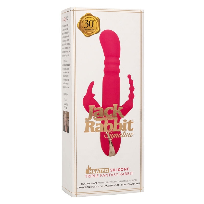 Jack Fantasy Triple Heated Vibrator Rabbit