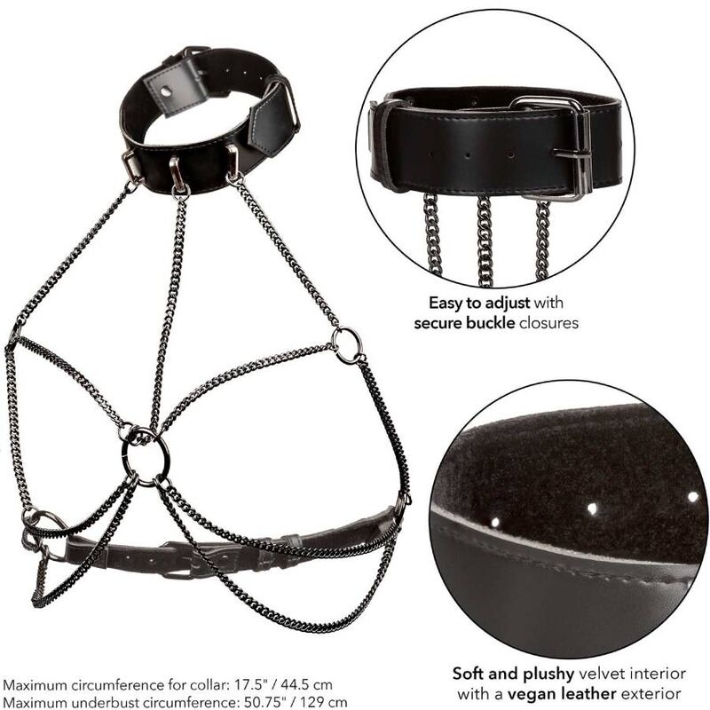 Euphoria Multi Chain Collar Harness