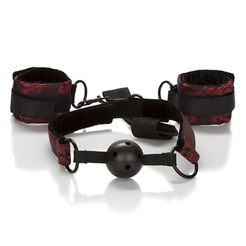 Scandal Ball Gag with Handcuffs