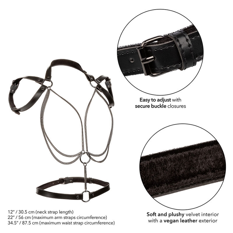 Euphoria Multi Chain Halter Harness