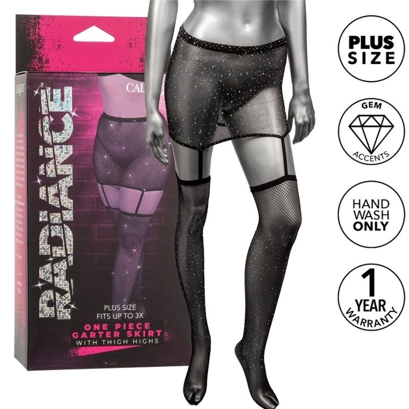 Radiance Garter Skirt Thigh Highs