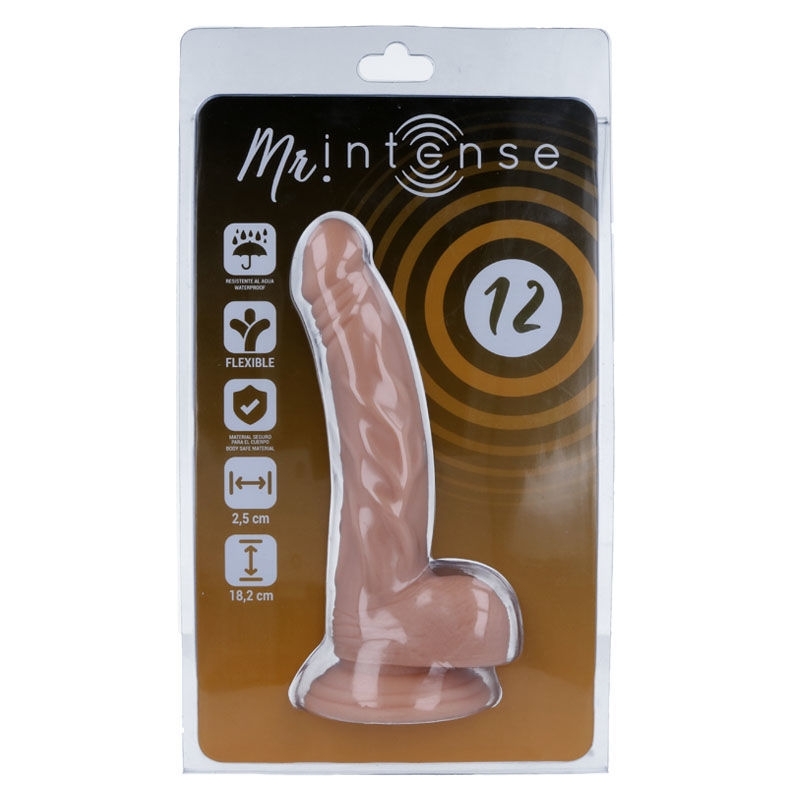 Mr. Intense 12 Realistic Dildo 18.2 x 2.5 cm