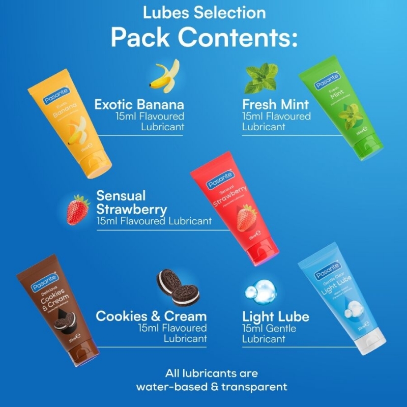 Flavoured Lubes Pack