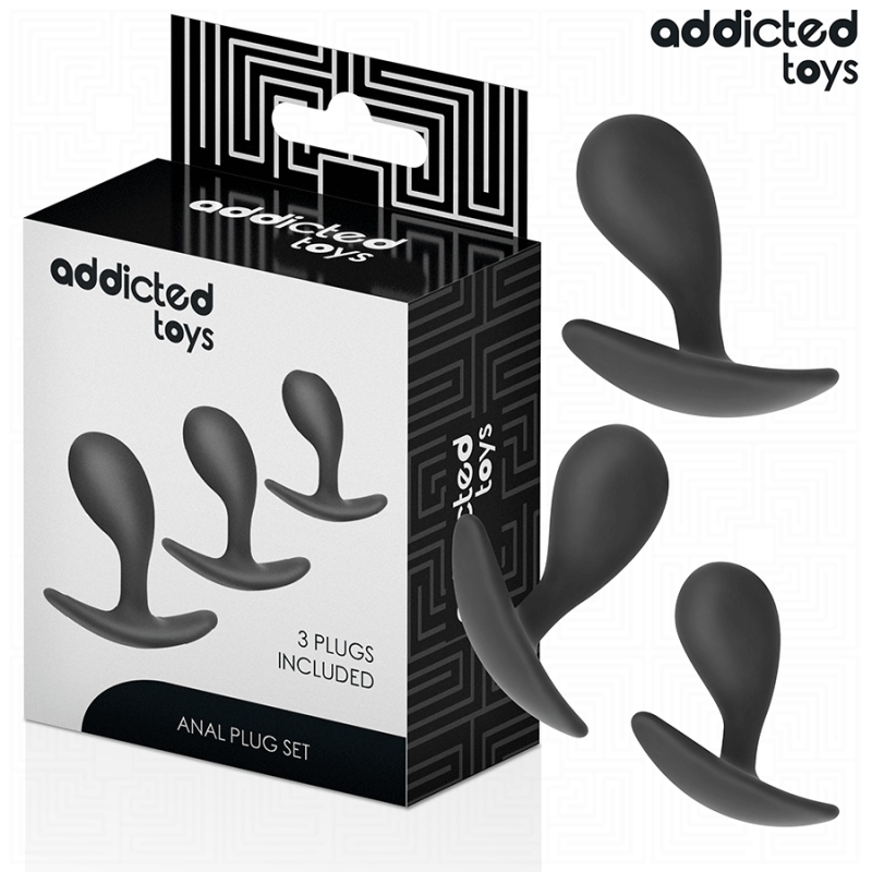 Anal Plug Model 3 Set