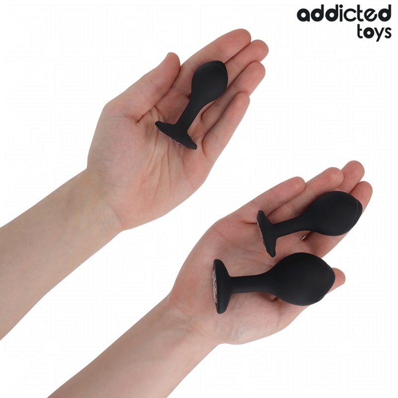 Anal Plug Set with Jewel