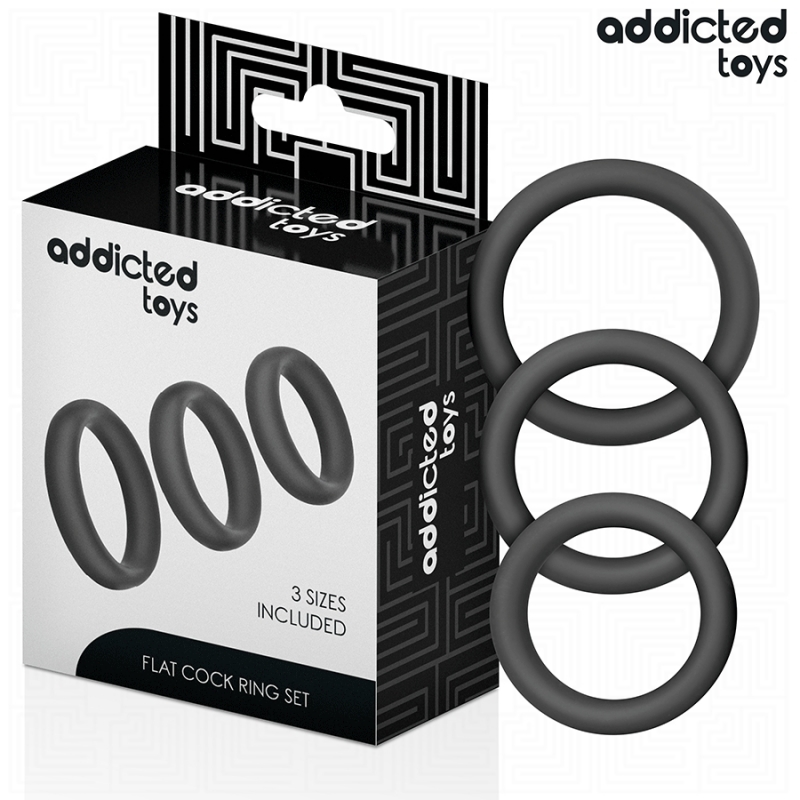 Flat Cock Ring Set
