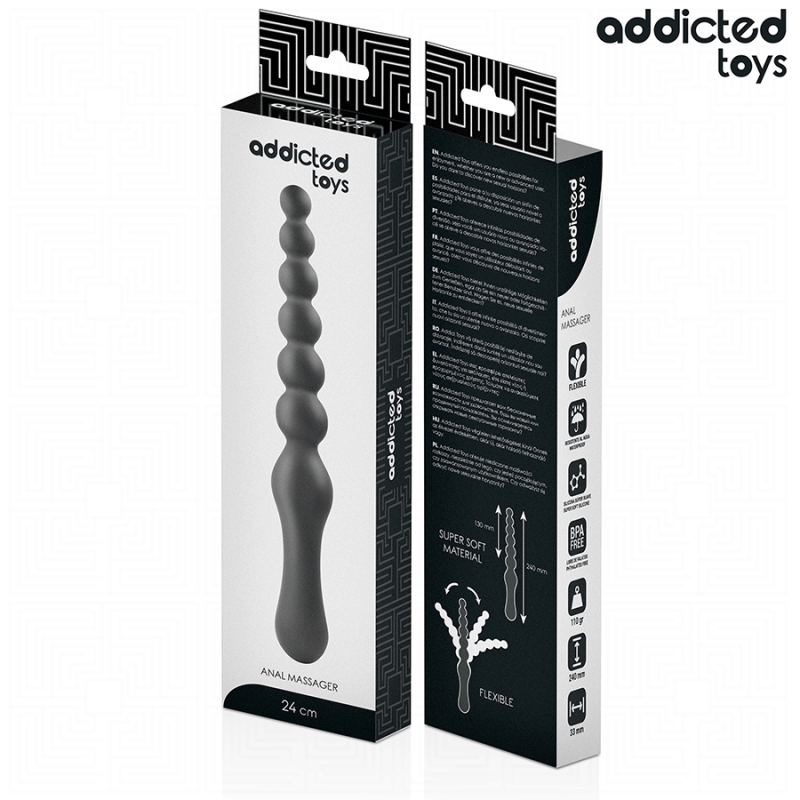Double Anal Massager 24 cm