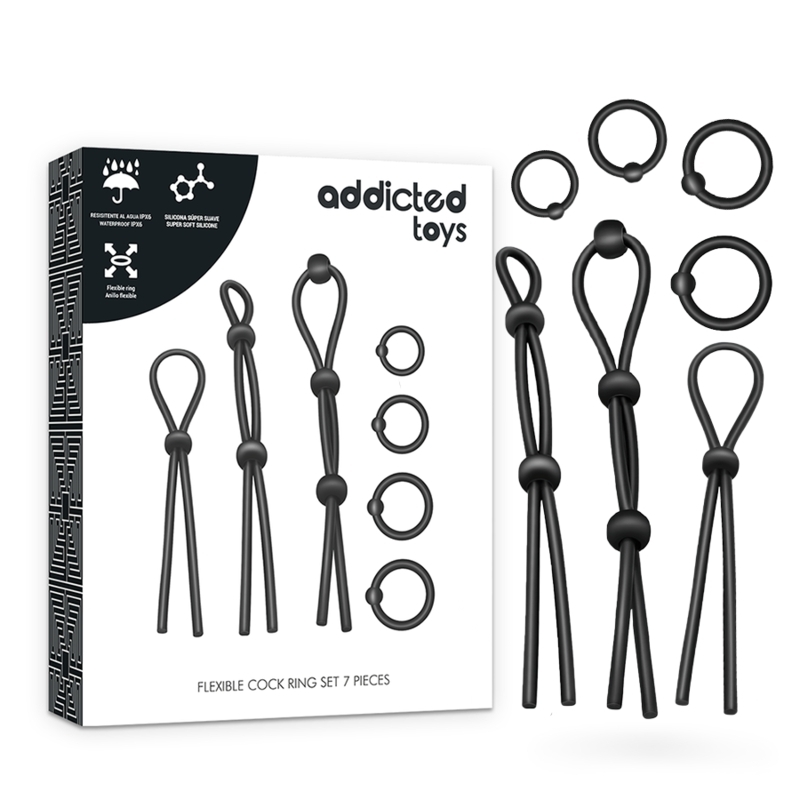 Flexible Cock Ring Set