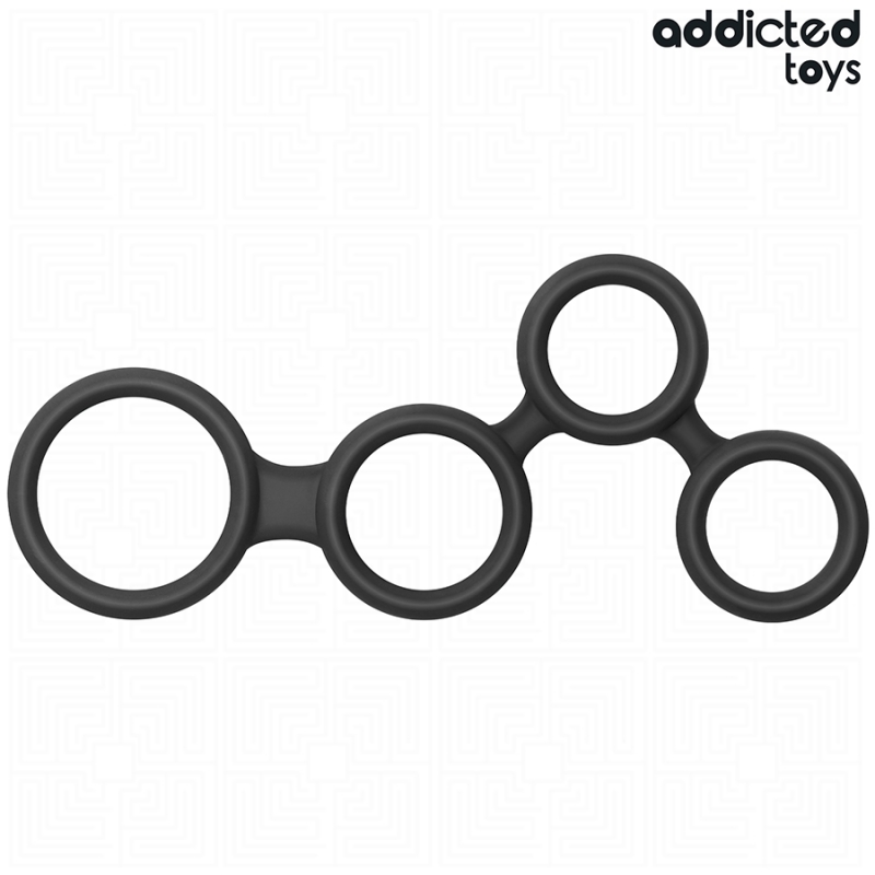 Penis Ring with Testicle Dividers
