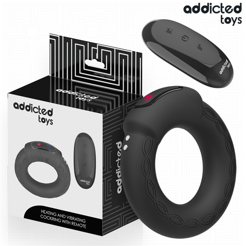 Heating Vibrating Cock Ring