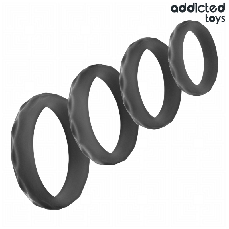 Textured Cock Ring Set