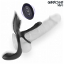Double Penis Ring with Clitoral Stimulator