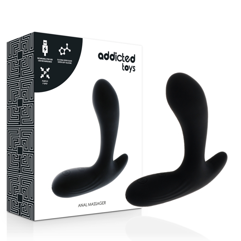 Masajeador prostático flexible