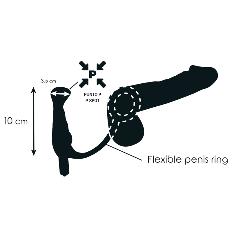 Prostatic Vibrator 10 cm