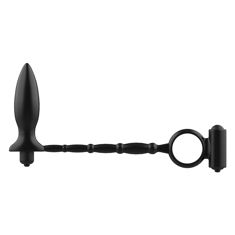 Anal Plug with Vibratory Ring