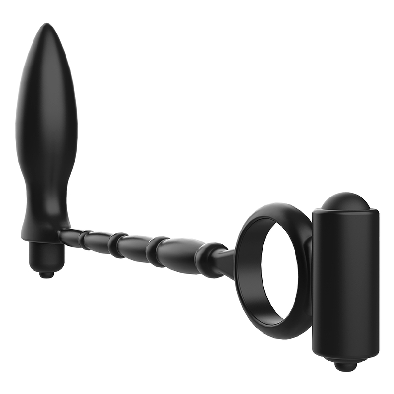 Anal Plug with Vibratory Ring