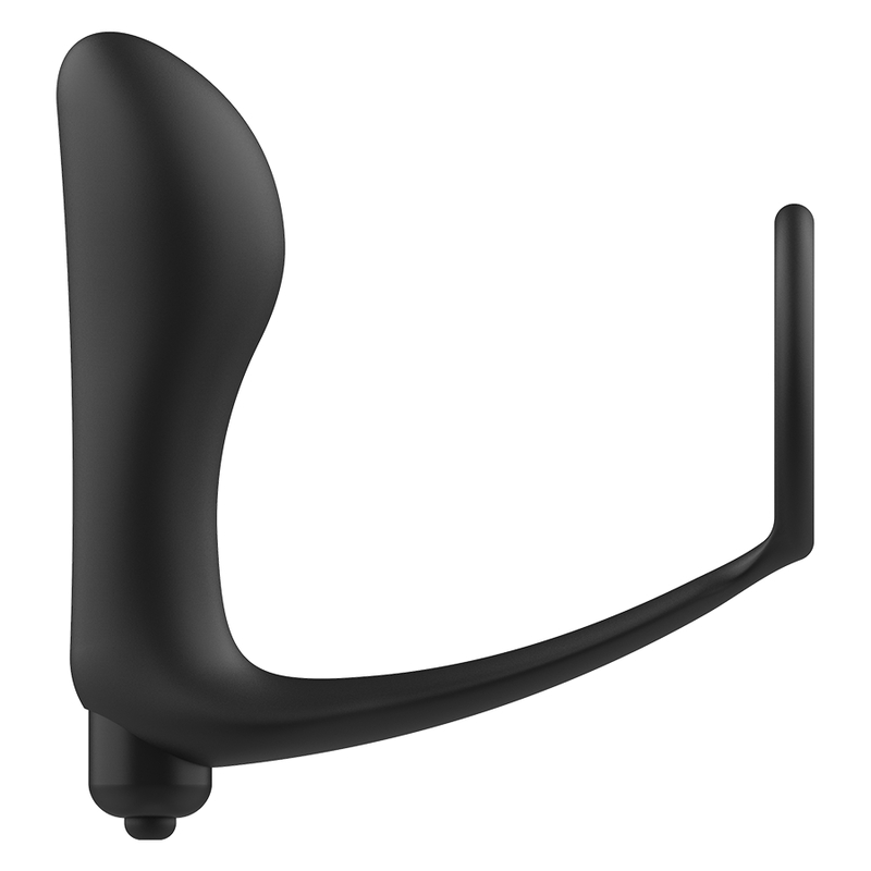 Vibratory Anal Plug with Penis Ring