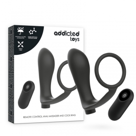 Remote Control Anal Plug and Cock Ring