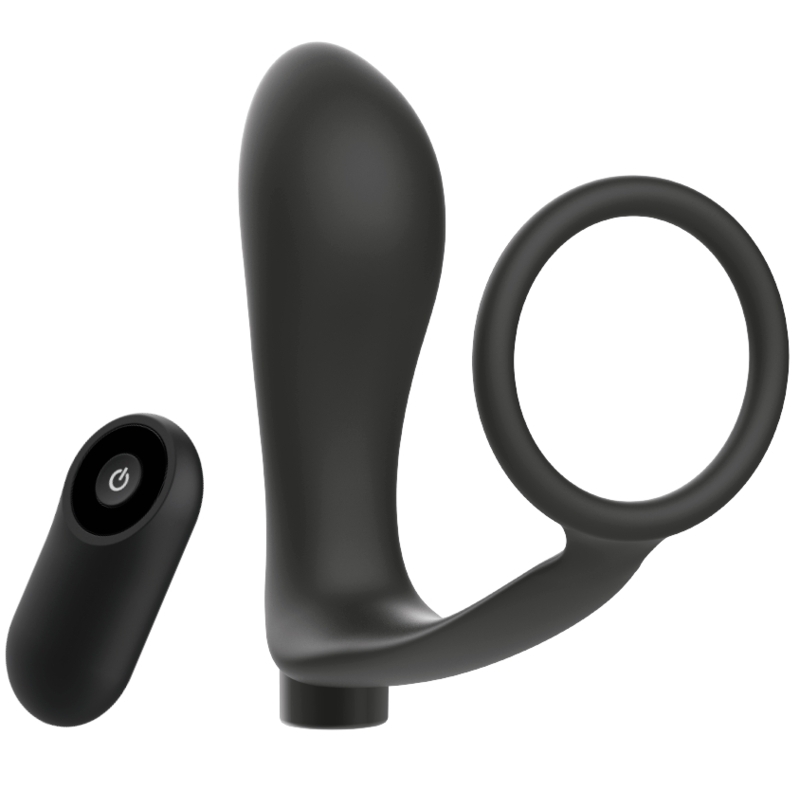 Remote Control Anal Plug and Cock Ring