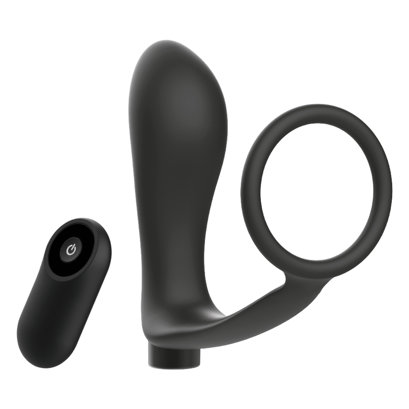Remote Control Anal Plug and Cock Ring