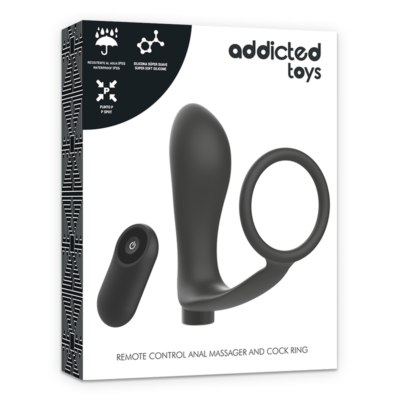Remote Control Anal Plug and Cock Ring