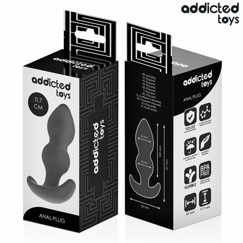 Anal Plug Silicone Beads