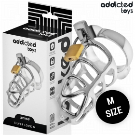 Silver Lock Cage
