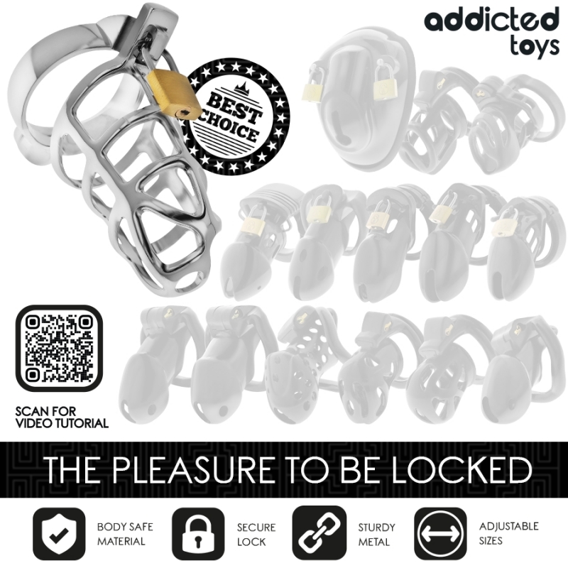Silver Lock Cage