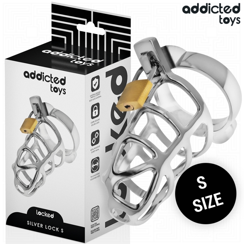 Silver Lock Cage